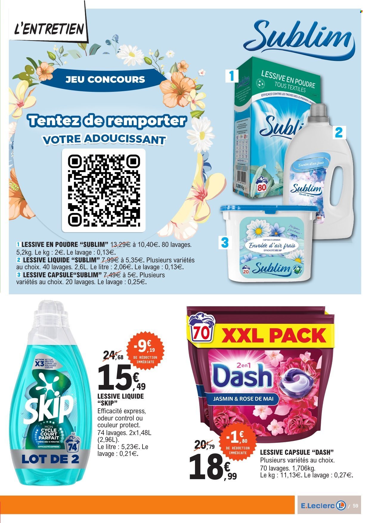 Catalogue E.Leclerc - 27/01/2026 - 08/02/2026. Page 59