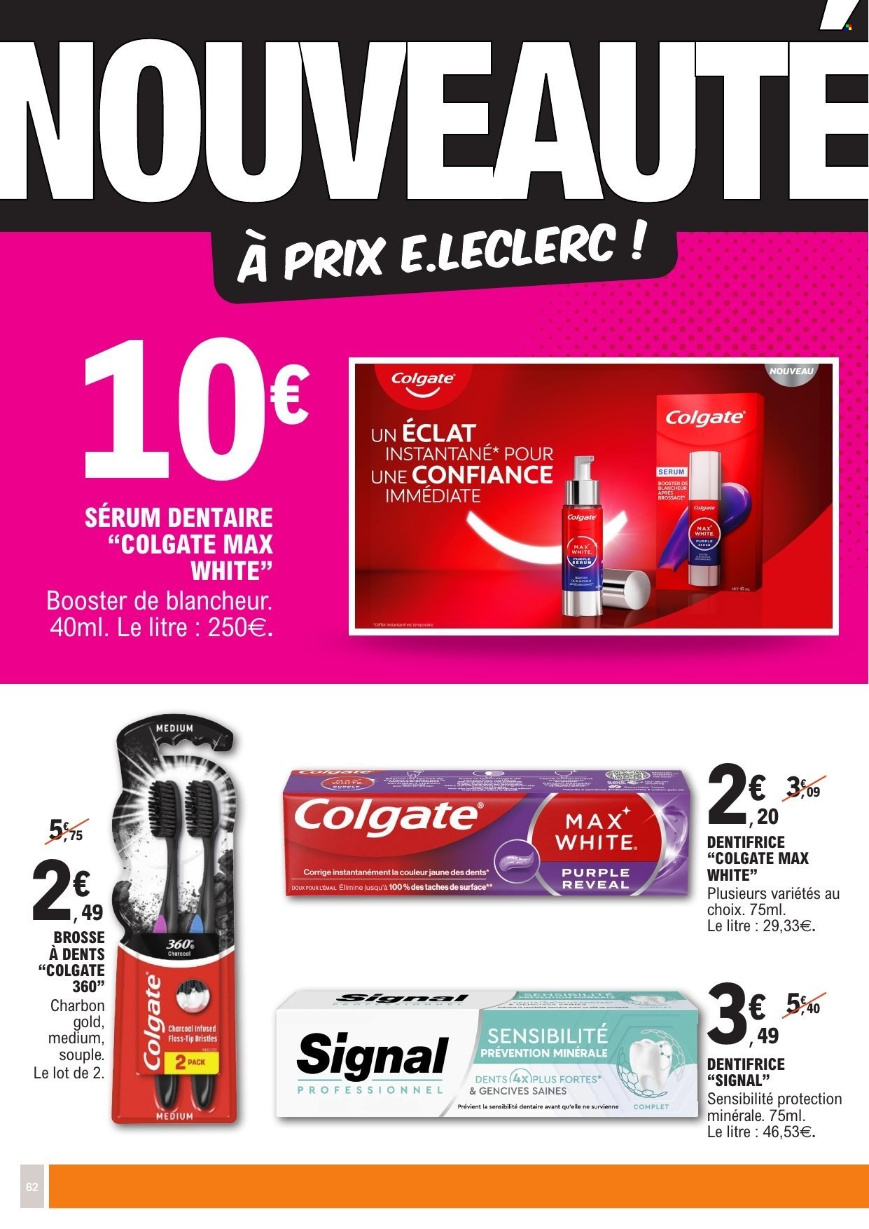 Catalogue E.Leclerc - 27/01/2026 - 08/02/2026. Page 62