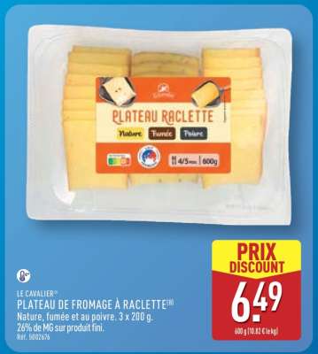 Plateau De Fromage À Raclette