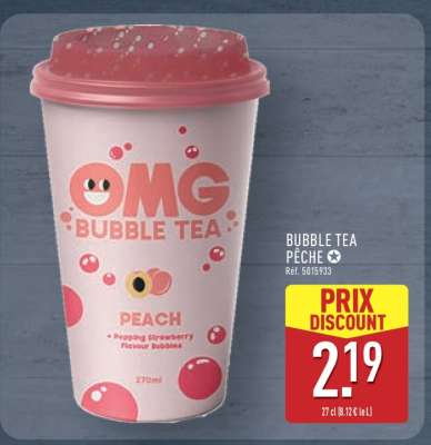 Bubble Tea Pêche