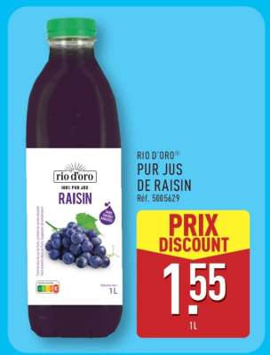 Rio D'Oro Pur Jus de Raisin