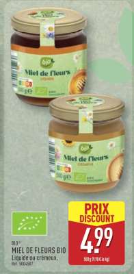 MIEL DE FLEURS BIO