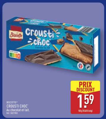 BISCOTTO CROUSTI CHOC'