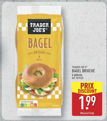 TRADER JOE'S BAGEL BRIOCHÉ