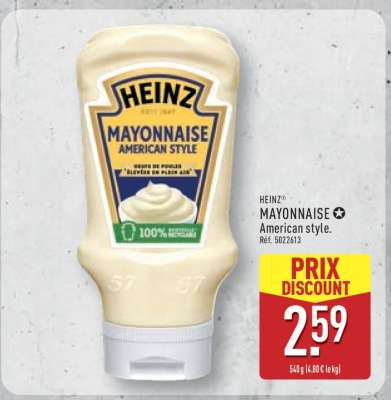 HEINZ MAYONNAISE American style