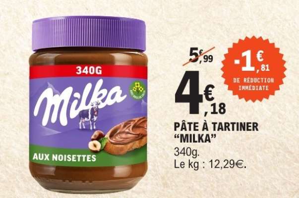 Pâte À Tartiner Milka