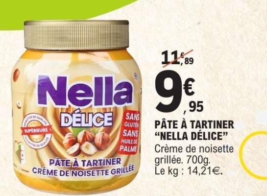 PÂTE À TARTINER “NELLA DELICE”