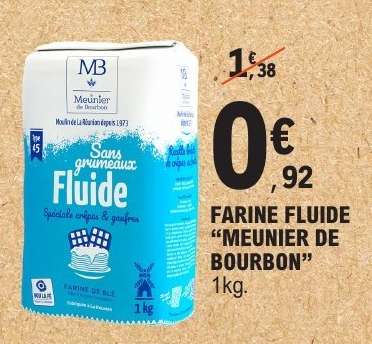 Farine Fluide 'Meunier de Bourbon'