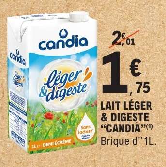 Lait Léger & Digeste 'Candia'