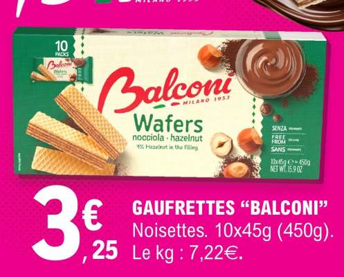 GAUFRETTES “BALCONI”