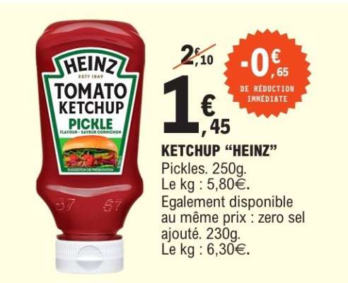 KETCHUP HEINZ