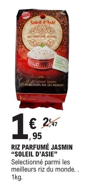 RIZ PARFUMÉ JASMIN "SOLEIL D’ASIE"