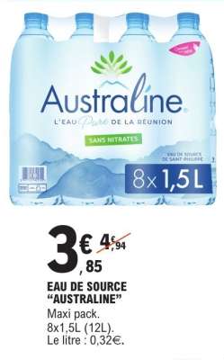 Eau de Source "Australine"