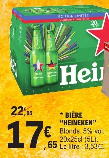 BIÈRE “HEINEKEN”