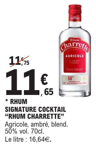 RHUM SIGNATURE COCKTAIL "RHUM CHARRETTE"