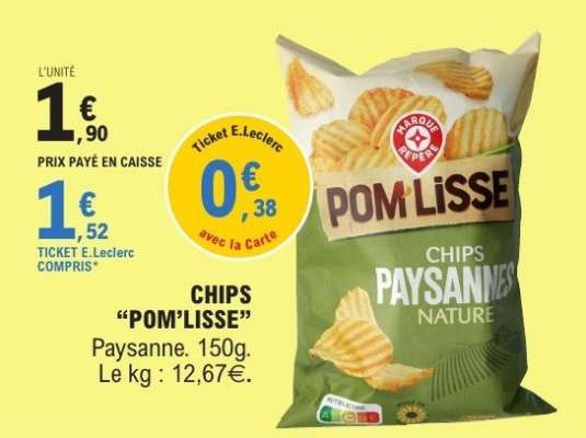 CHIPS "POM'LISSE"