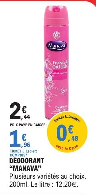 DÉODORANT “MANAVA”
