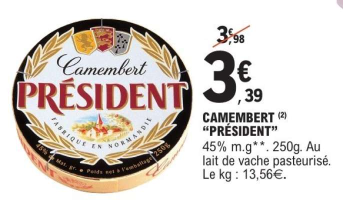 Camembert Président