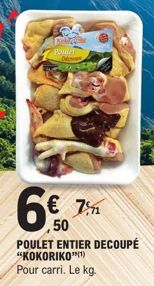 POULET ENTIER DECOUPÉ "KOKORIKO"