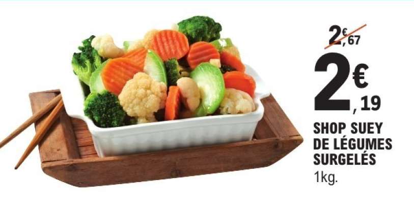 SHOP SUEY DE LÉGUMES SURGELÉS