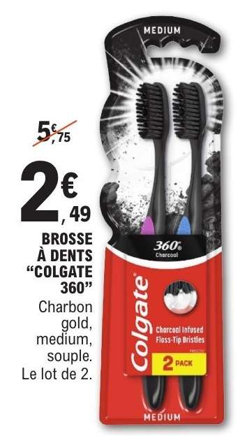 Brosse à dents 'Colgate 360'