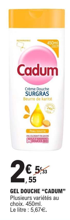 Gel Douche Cadum