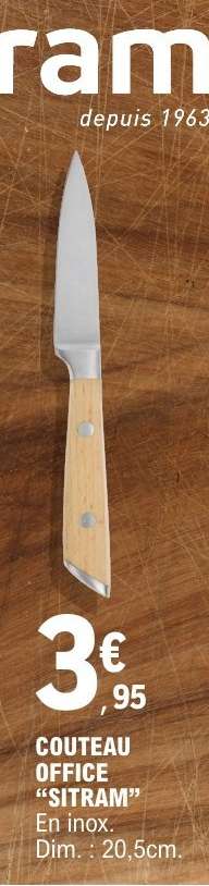 COUTEAU OFFICE "SITRAM"