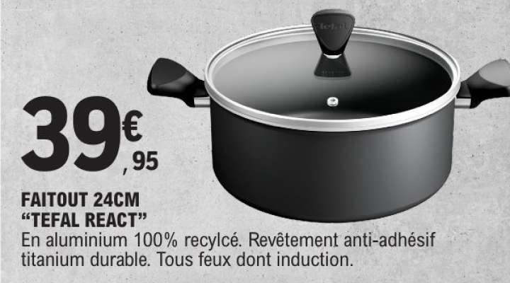 FAITOUT 24CM 'TEFAL REACT'