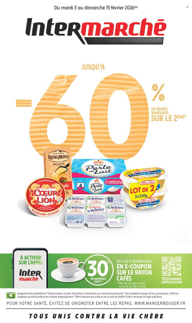 Catalogue Intermarché Super - 03/02/2026 - 15/02/2026. Page 1