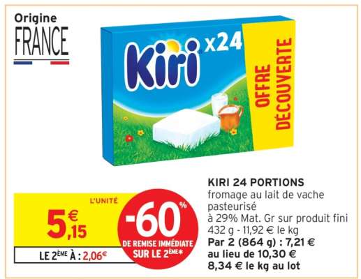 KIRI  24 PORTIONS