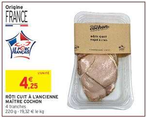 RÔTI CUIT À L'ANCIENNE MAÎTRE COCHON