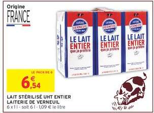 LE LAIT ENTIER