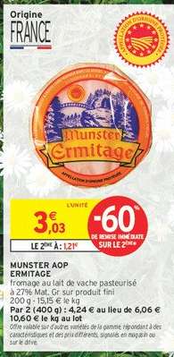 Munster AOP Ermitage