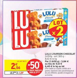 Lulu L'Ourson Chocolat