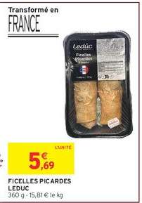 Ficelles Picardes Leduc