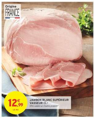 Jambon Blanc Supérieur Vasseur
