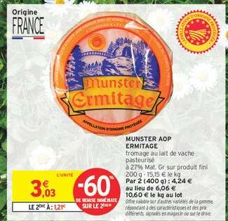 Munster AOP Ermitage