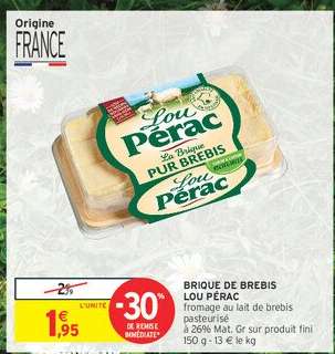 BRIQUE DE BREBIS LOU PÉRAC