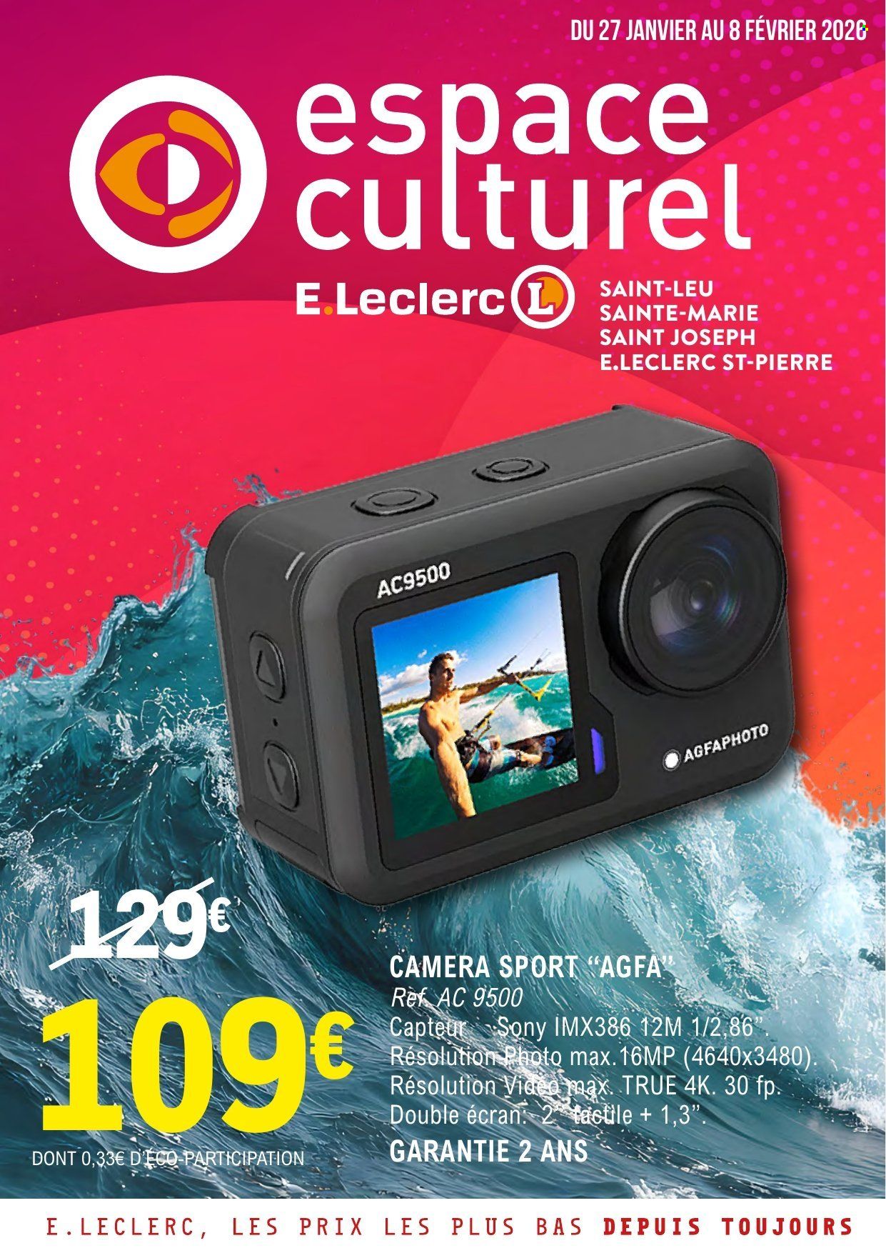 Catalogue E.Leclerc - 27/01/2026 - 08/02/2026. Page 1