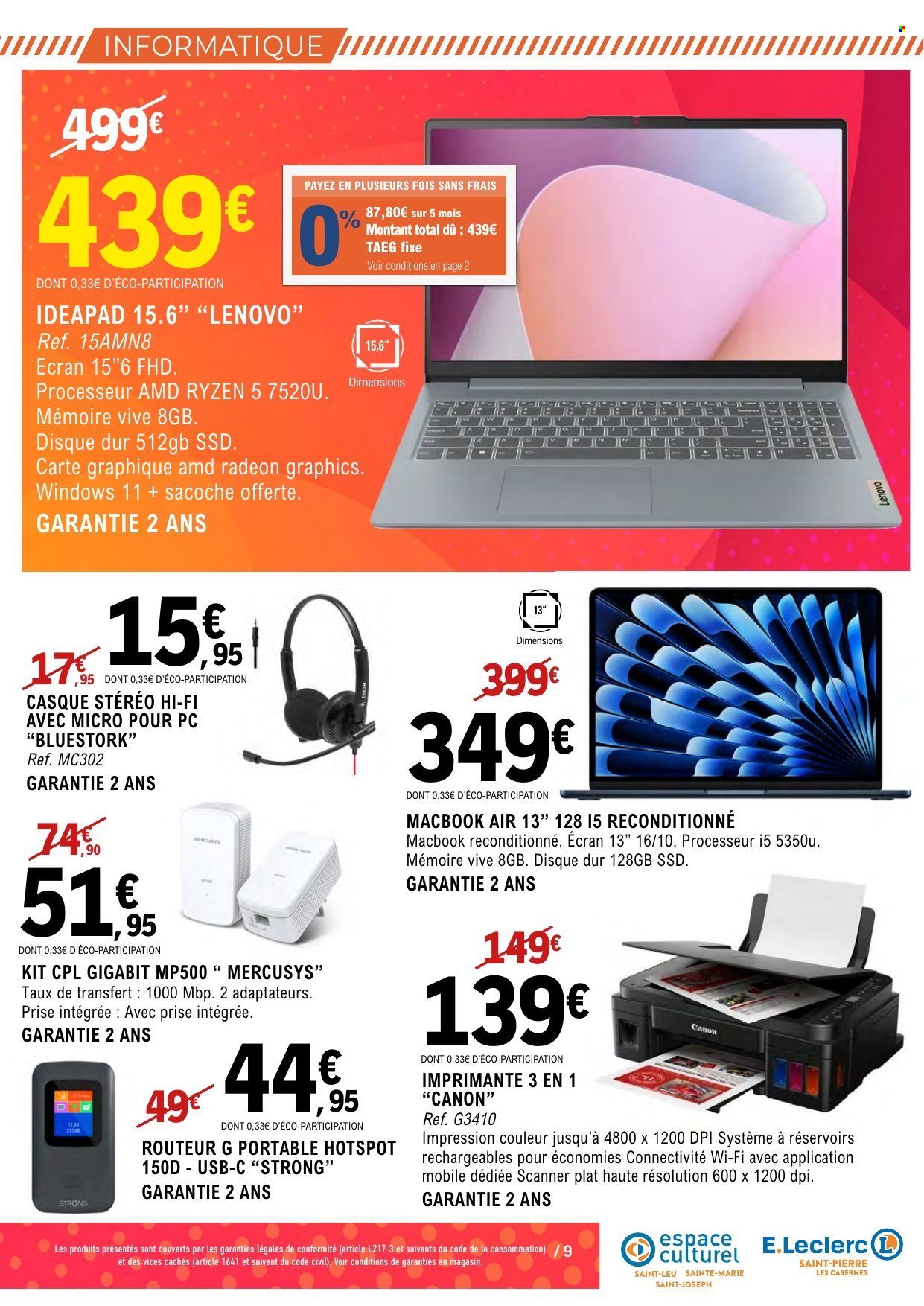 Catalogue E.Leclerc - 27/01/2026 - 08/02/2026. Page 9