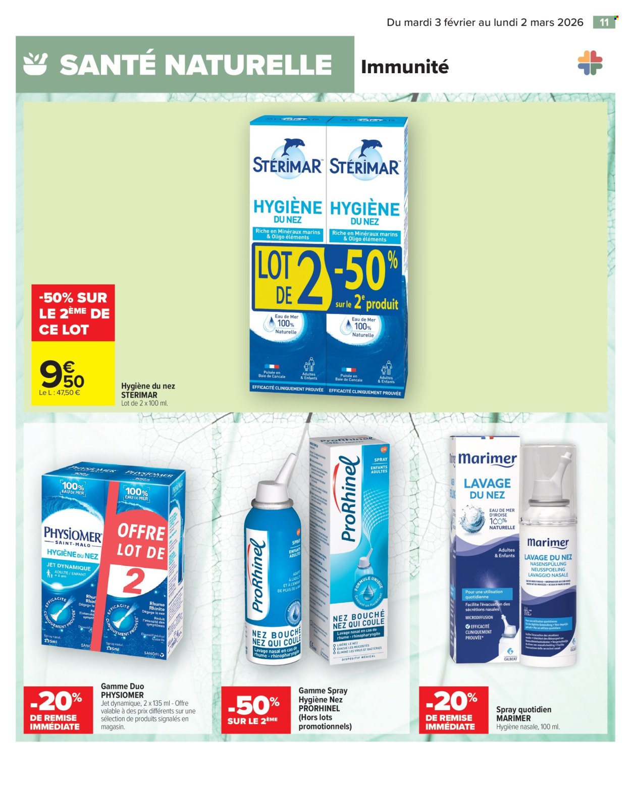 Catalogue Carrefour Hypermarchés - 03/02/2026 - 02/03/2026. Page 11