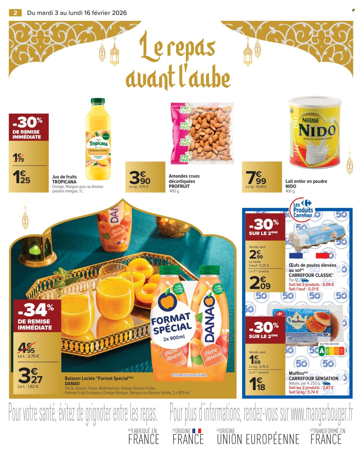 Catalogue Carrefour Hypermarchés - 03/02/2026 - 16/02/2026. Page 2