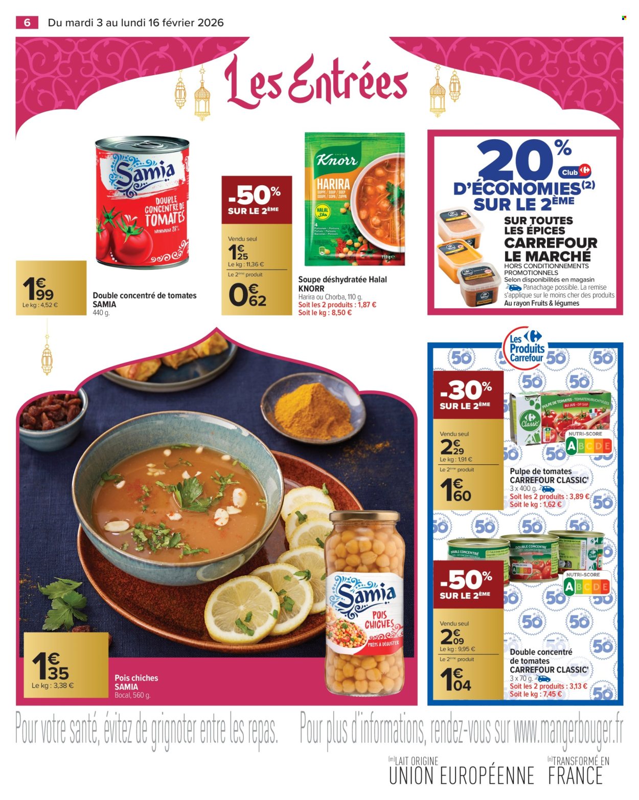 Catalogue Carrefour Hypermarchés - 03/02/2026 - 16/02/2026. Page 6