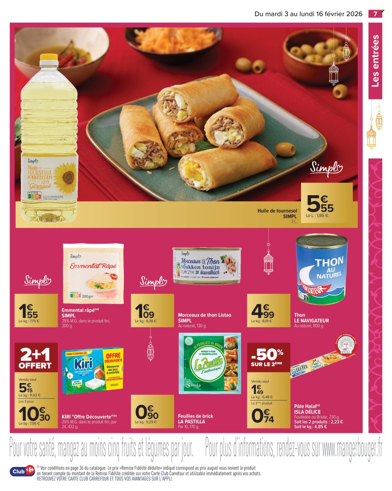 Catalogue Carrefour Hypermarchés - 03/02/2026 - 16/02/2026. Page 7