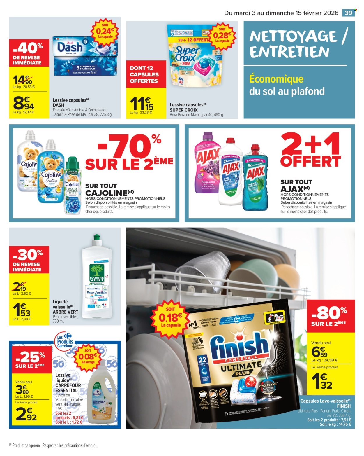 Catalogue Carrefour Market - 03/02/2026 - 15/02/2026. Page 41
