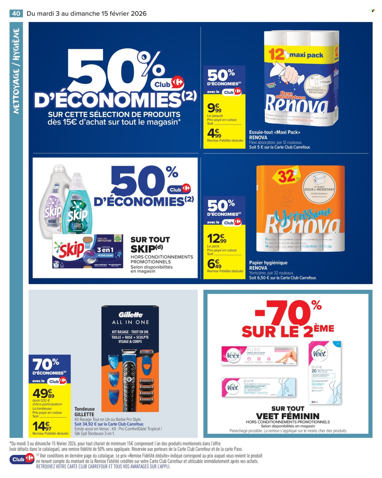 Catalogue Carrefour Market - 03/02/2026 - 15/02/2026. Page 42