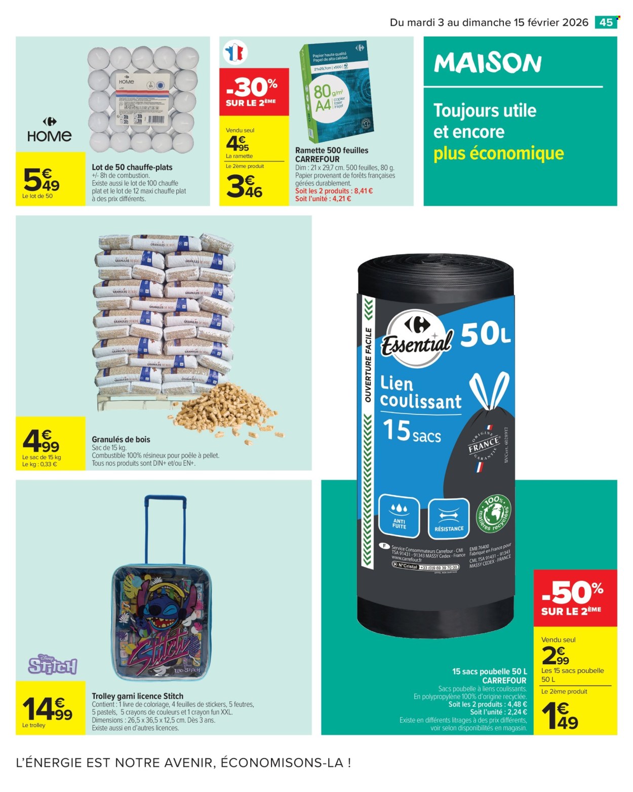 Catalogue Carrefour Market - 03/02/2026 - 15/02/2026. Page 47