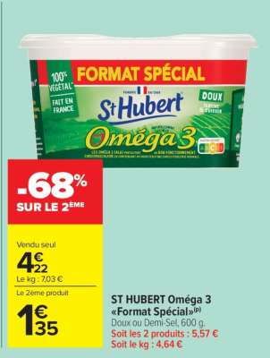 ST HUBERT Oméga 3 "Format spécial"