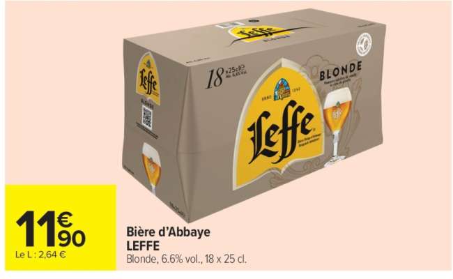 Bière d’Abbaye LEFFE