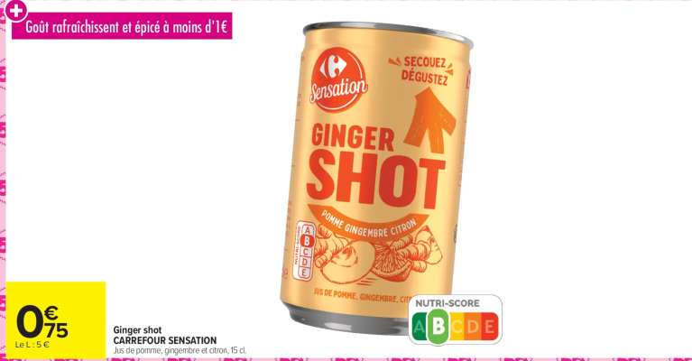 Ginger shot